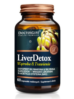 Liver Support (dawniej: Liver Detox) Watroba & Trawienie 60 kapsułek | Doctor Life