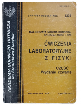 [ANTYKWARIAT] Ćwiczenia laboratoryjne z fizyki cz I - M. Nowina- Konopka, A. Zięba