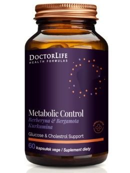 Metabolic Control Berberyna&Bergamota&Kurkumina | 60 kapsułek