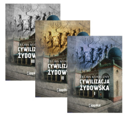 Zestaw Cywilizacja żydowska - Feliks Koneczny t. 1-3