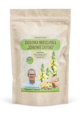 Ziołowa mieszanka „Zdrowe Zatoki” – 50 g - receptura Zbigniewa T. Nowaka