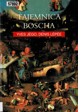 [ANTYKWARIAT] Tajemnica Boscha - Yves Jego, Denis Lepee